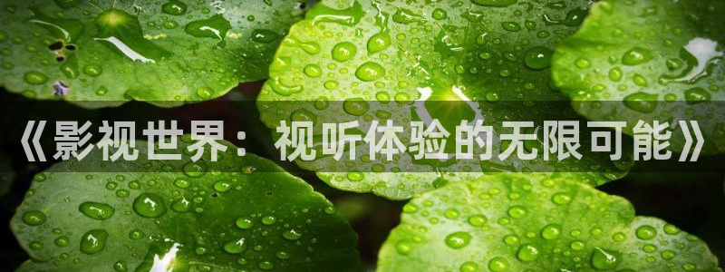 青丝影院官网剧情在线观看：《影视世界：视听体验的无限可能》