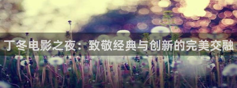 青丝影院免费观看电视剧高清在线播：丁冬电影之夜：致敬经典与创新的完美交融